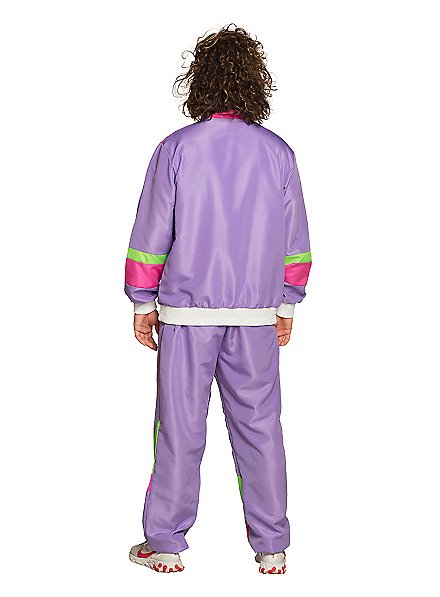 80s tracksuit purple for men 